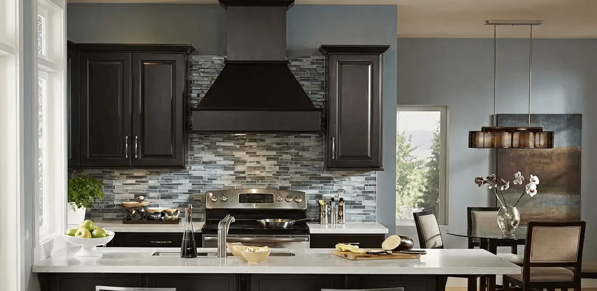 Kitchen cabinet painting and refinishing in a modern kitchen in Stamford, CT